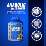 International Protein Anabolic Mass Gainer 3kg | 30g Protein | 3g Creatine | 30 Servings