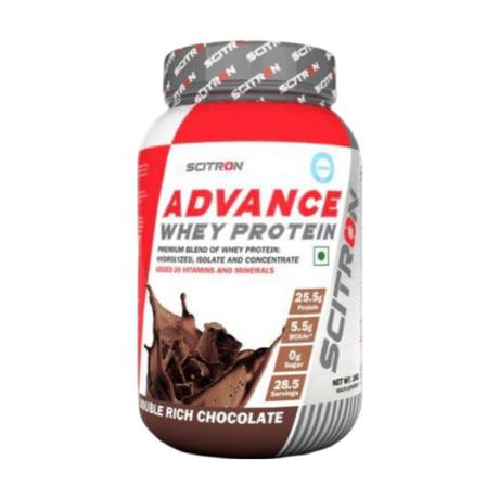 Scitron Advance Whey Protein 1Kg (28.5 Servings) - Nutristar