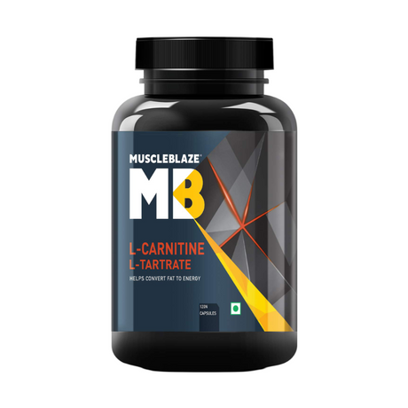 MuscleBlaze L-Carnitine L-Tartrate - 120 Capsules - Nutristar