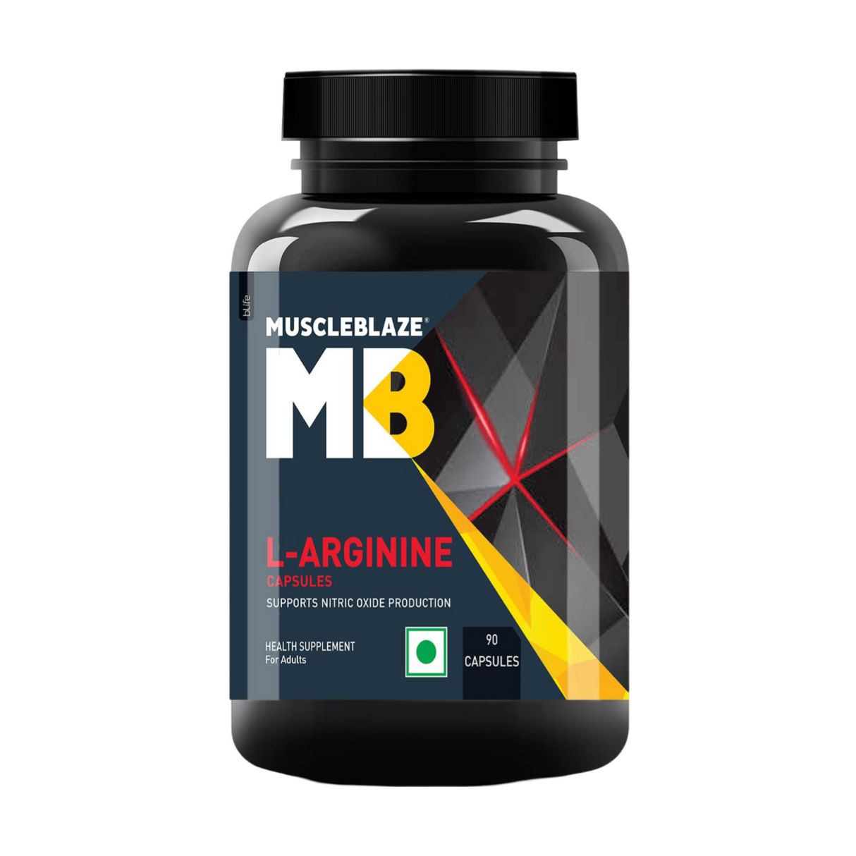 MuscleBlaze L-Arginine, 90 Capsules - Nutristar