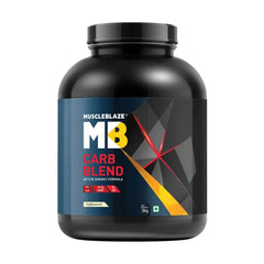 MuscleBlaze Carb Blend - 3 kg (with Instant Energy Formula)