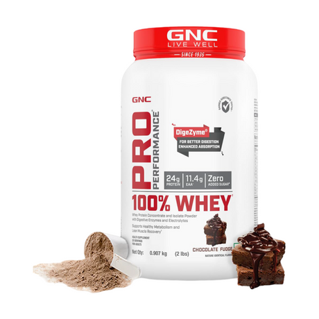 GNC Pro Performance 100% Whey Protein - 2 Lbs - Nutristar