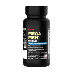 GNC Mega Men One Daily Multivitamin - 30 Tablets