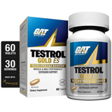 GAT Testrol Gold ES Testosterone Boosters - 60 Tablets - Nutristar