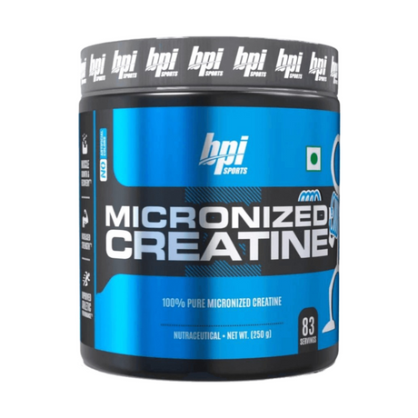 BPI Sports Micronized Creatine 250g - 83 Servings - Nutristar