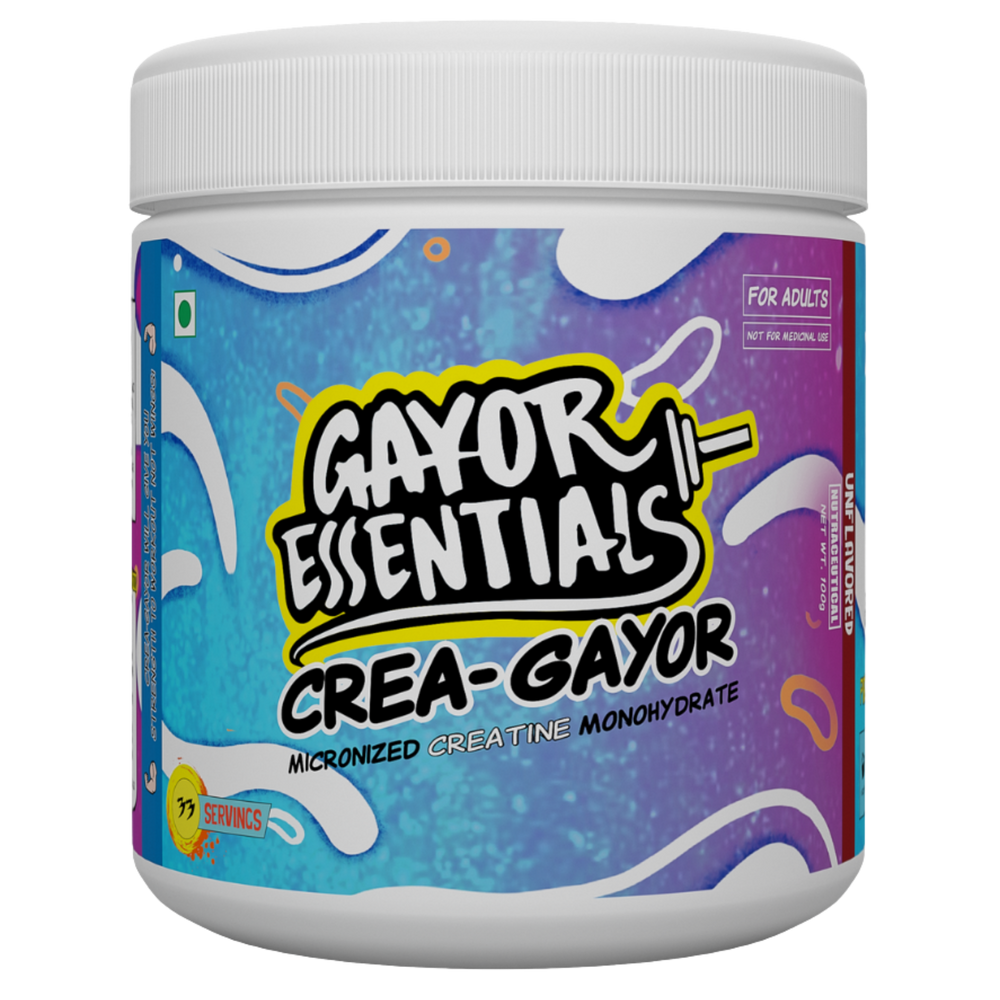 Gayor Essentials Crea-Gayor Micronised Creatine Monohydrate 100g | 33 Servings