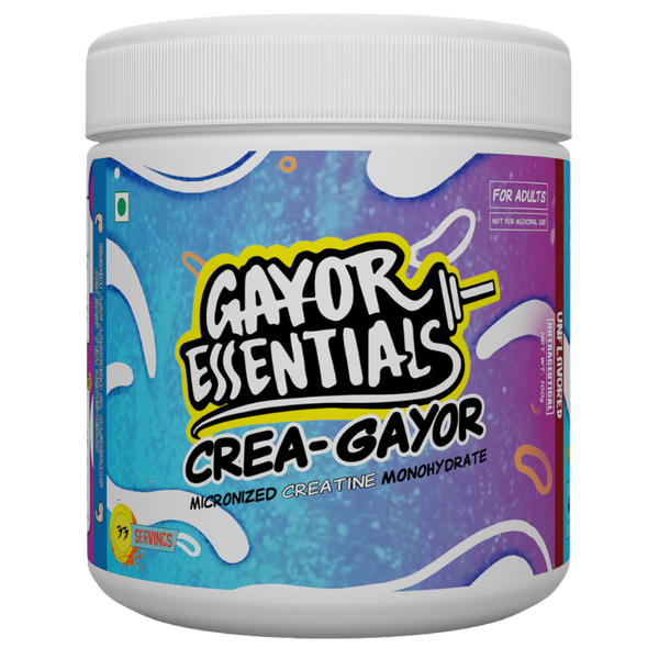 Gayor Essentials Crea-Gayor Micronised Creatine Monohydrate 100g | 33 Servings