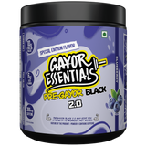 Gayor Essentials Pre Gayor Black 2.0 Pre-Workout Powder 338g | 200mg Caffeine