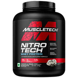 MuscleTech Nitro-Tech Performance Series Whey Protein 4 Lbs (1.81 Kg) + Nutristar Micronized CREA Gold Creatine Monohydrate 250g (83 Servings) - Advanced Muscle Building Stack