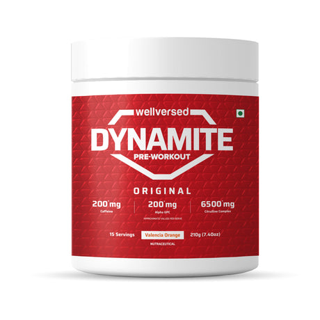 Wellversed Dynamite Pre-Workout , 210 g - 15 Servings - Nutristar