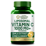 Vlado's Himalayan Organics Liposomal Vitamin C 1000mg | Amla Extract for Immunity | 120 Veg Tablets