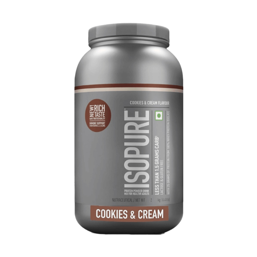 Isopure Low Carb 100% Whey Protein Isolate - 4.4 Lbs - Nutristar