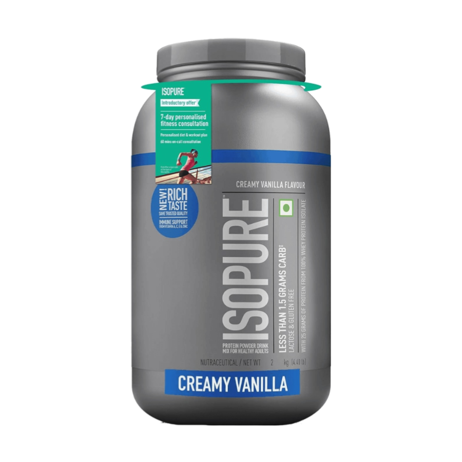 Isopure Low Carb 100% Whey Protein Isolate - 4.4 Lbs - Nutristar