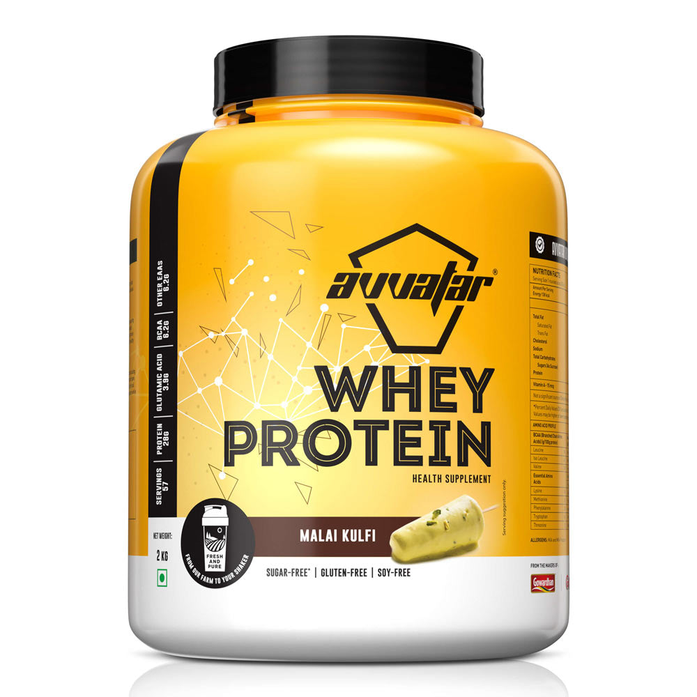 Avvatar Whey Protein Powder - 2 Kg - Nutristar