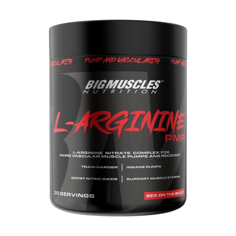 Big Muscles Nutrition L-Arginine PMP Powder , 30 Servings - Nutristar