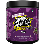 Gayor Essentials Pre Gayor Black 2.0 Pre-Workout Powder 338g | 200mg Caffeine