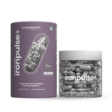 YourHappyLife IronPulse+ | 29mg Iron Bisglycinate | TruPhase™ Timed Release | 60 Capsules