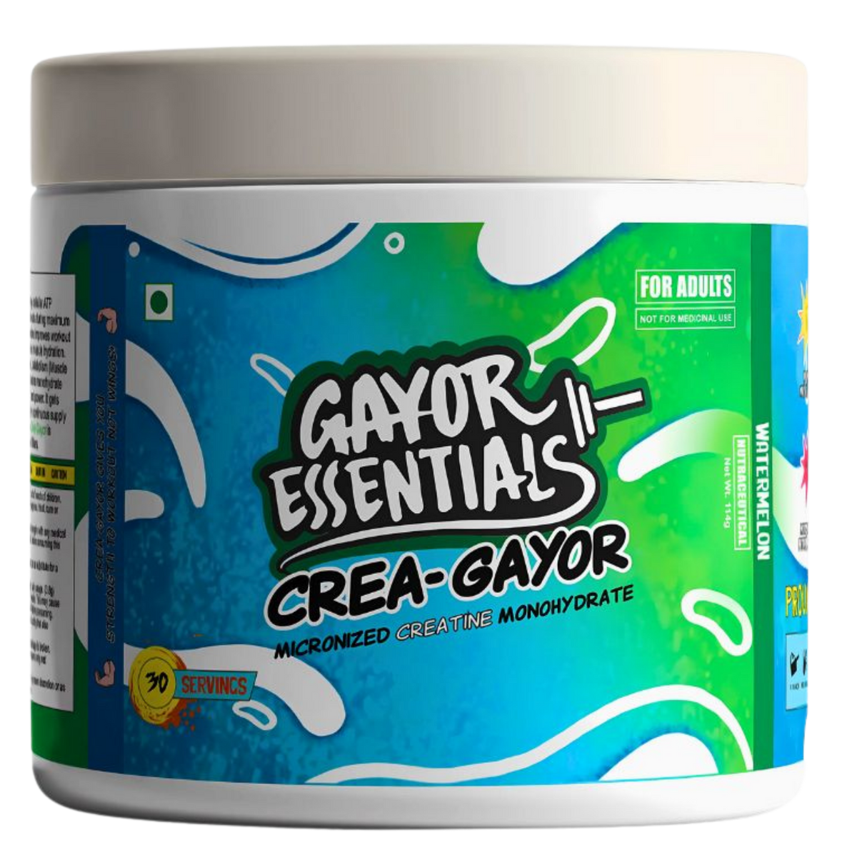 Gayor Essentials Crea-Gayor Micronised Creatine Monohydrate 228g | 60 Servings