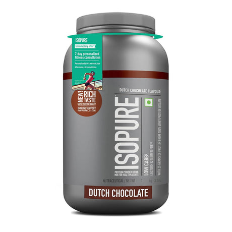 Isopure Low Carb 100% Whey Protein Isolate -2.2 Lbs ( 1 kg ) - Nutristar