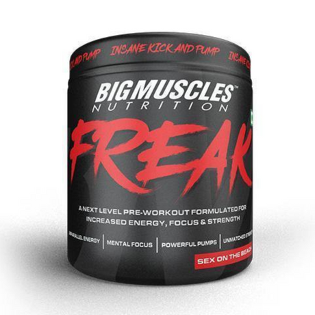 Big Muscles Nutrition Freak Pre-Workout, 30 Servings - Nutristar