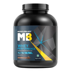 MuscleBlaze Whey Performance (70%) Protein, 4.4 Lbs