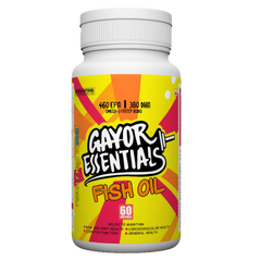 Gayor Essentials Omega 3 Fish Oil | 460mg EPA & 380mg DHA | 60 Softgels