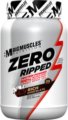 Big Muscles Nutrition ZERO RIPPED 100% Whey Protein Isolate - 2 Lbs