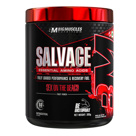 Big Muscles Nutrition Salvage (Essential Amino Acids) 60 Servings - Nutristar