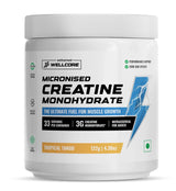 Wellcore Micronised Creatine Monohydrate, 122g - Nutristar