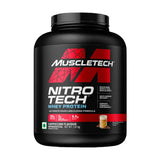 MuscleTech Nitro-Tech Performance Series Whey Protein 4 Lbs (1.81 Kg) + Nutristar Micronized CREA Gold Creatine Monohydrate 250g (83 Servings) - Advanced Muscle Building Stack