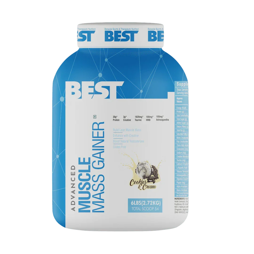 Best Nutrition Advanced Muscle Mass Gainer 6 Lbs
