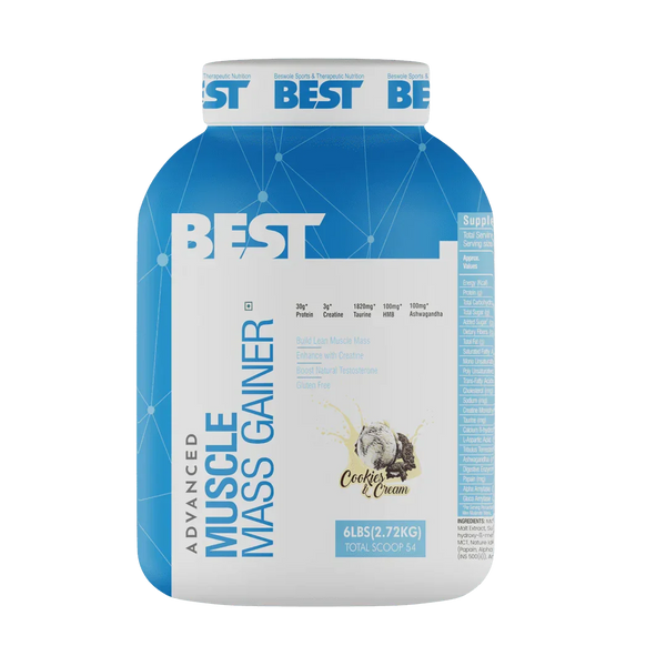 Best Nutrition Advanced Muscle Mass Gainer 6 Lbs