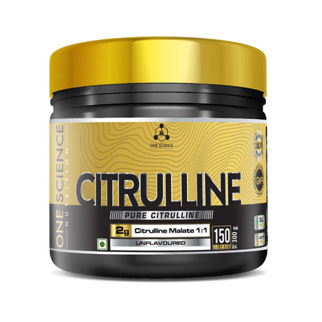 One Science Nutrition Pure Citrulline for Intense Workout with L-Citrulline - 300gm - Nutristar