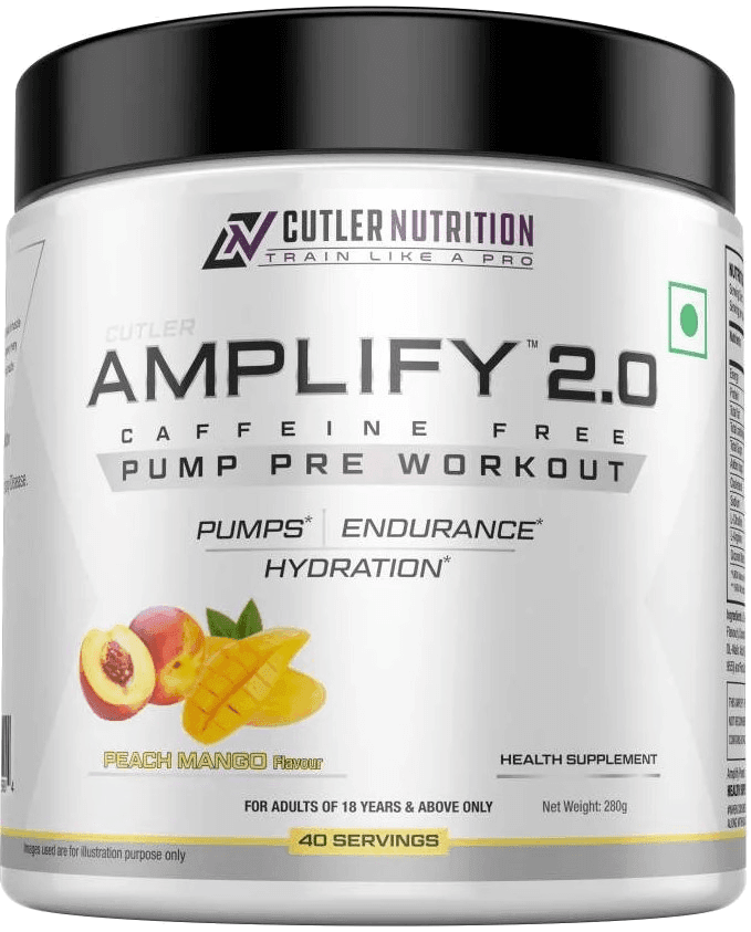 Cutler Nutrition Amplify 2.0 Muscle Pump Pre -Workout - 40 Servings