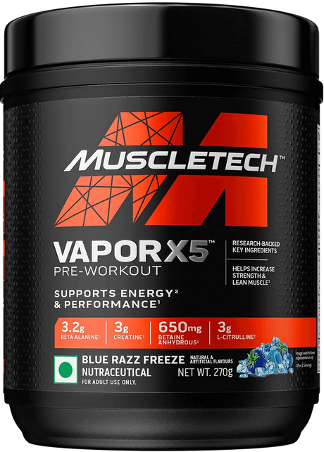 Muscletech Vapor X5 Pre Workout - 30 Servings - Nutristar