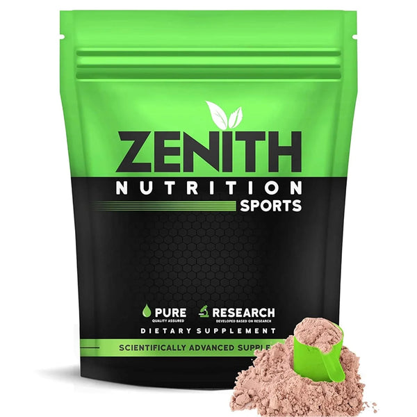 Zenith Nutrition Whey Protein with Enzymes for Digestion | 26g protein 1 Kg