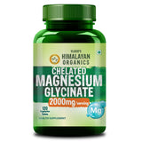 Vlado's Himalayan Organics, Chelated Magnesium Glycinate, 2000mg - 120 Veg Tablets