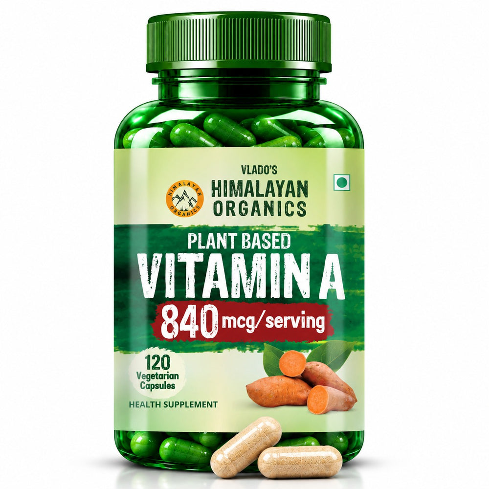 Vlado's Himalayan Organics, Vitamin A - 120 Capsules