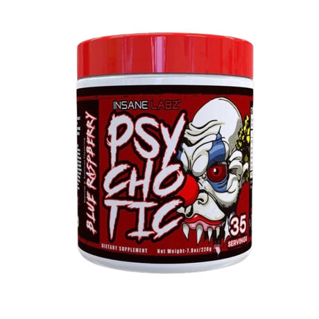 Insane Labz Psychotic Pre-Workout - 35 Servings - Nutristar