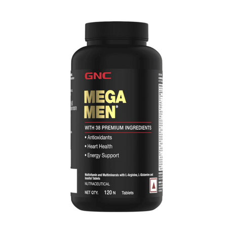 GNC Mega Men Multivitamin 120 Tablets - Nutristar