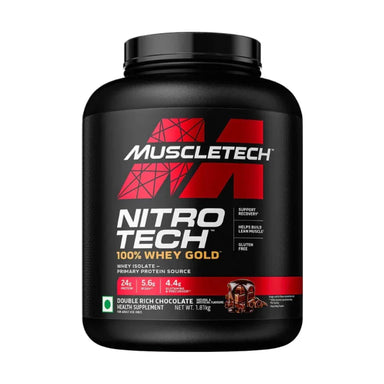 【即日発送】Muscletech Nitro Tech 4lbs 1.81 kg Nitro-Tech®（ニトロテック）ホエイプロテイン、ミルクチョコレート