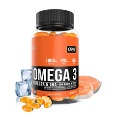 QNT Omega-3 Fish Oil 1000mg - 30 Softgels ( 2 Strips )
