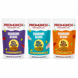 PROMUNCH Roasted Edamame Beans Assorted Combo | 42–45g Protein per 100g | No Added Sugar | 3 x 100g