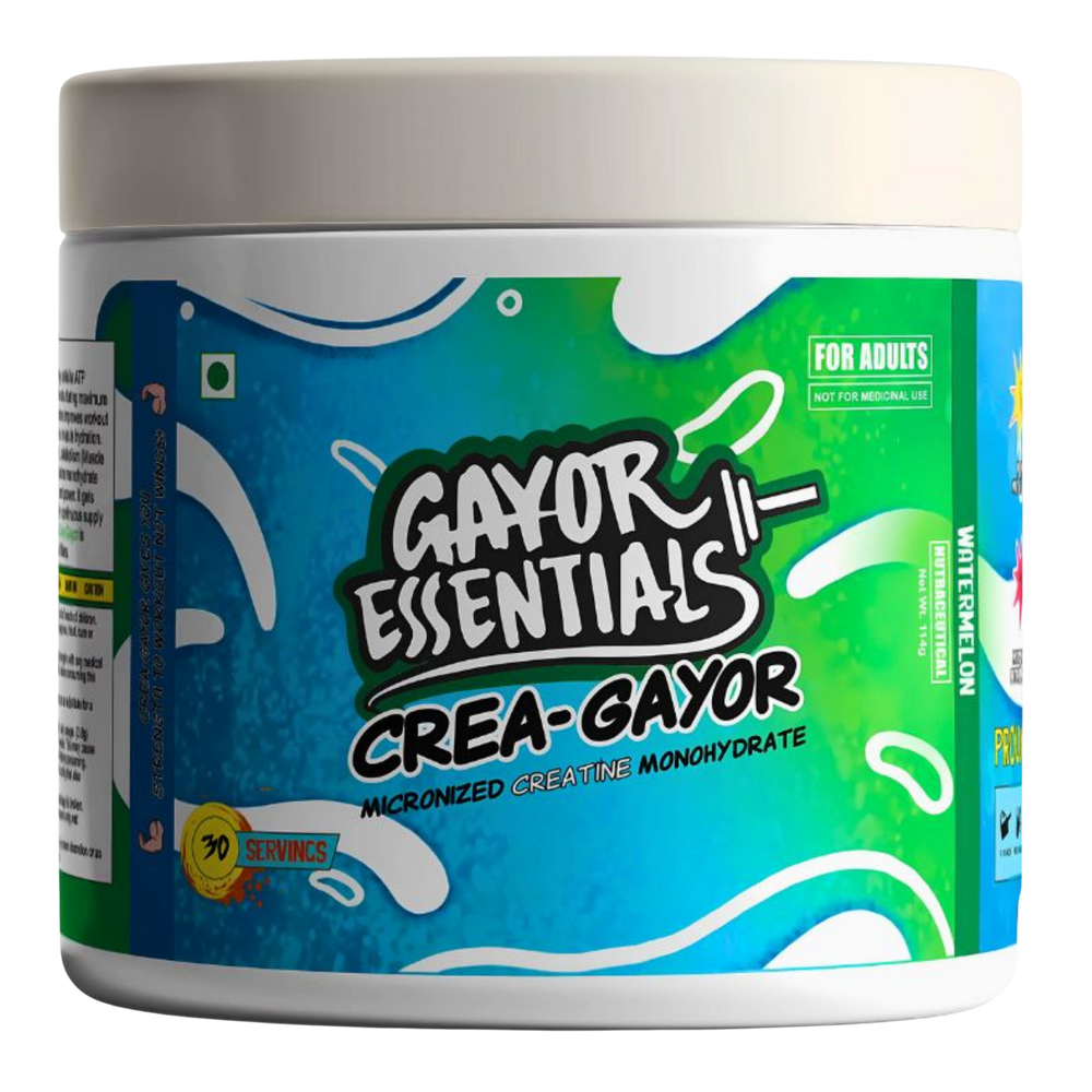 Gayor Essentials Crea-Gayor Micronised Creatine Monohydrate 114g | 30 Servings