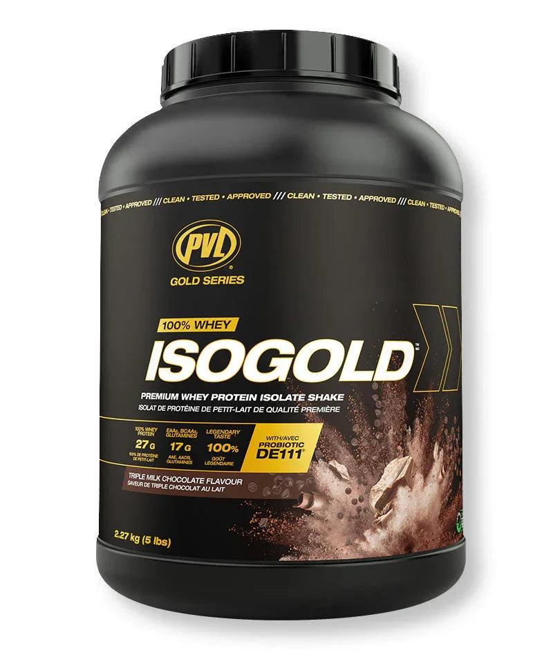 PVL Gold Series IsoGold Whey Protein | 5 Lbs