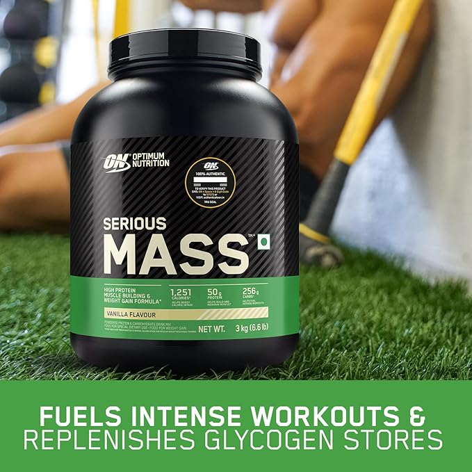 Optimum Nutrition (ON) Serious Mass - 6.6 Lbs - Nutristar