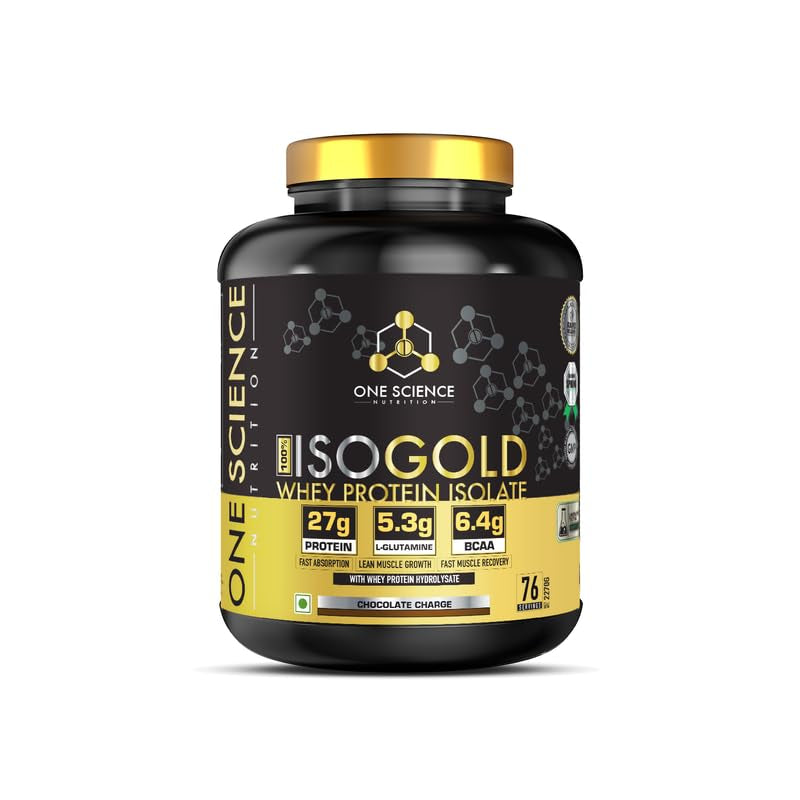 One Science ISO GOLD Whey Protein Isolate - 5 Lbs - Nutristar