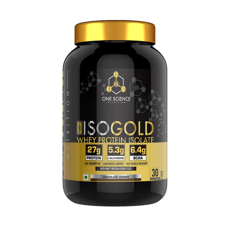 One Science ISO Gold Whey Protein Isolate - 2 Lbs - Nutristar