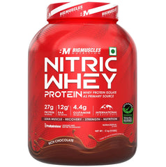 Big Muscles Nutrition Nitric Whey Protein - 4.4 Lbs