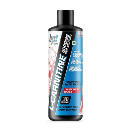 BPI Sports Liquid L-Carnitine 3000 mg - 30 Servings - Nutristar